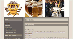 Desktop Screenshot of beerchurch.com